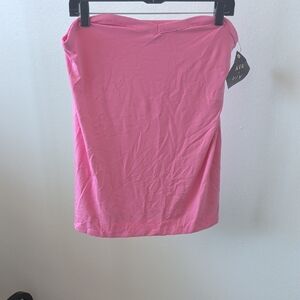 Ava & Viv Vibrant Pink Pencil Skirt